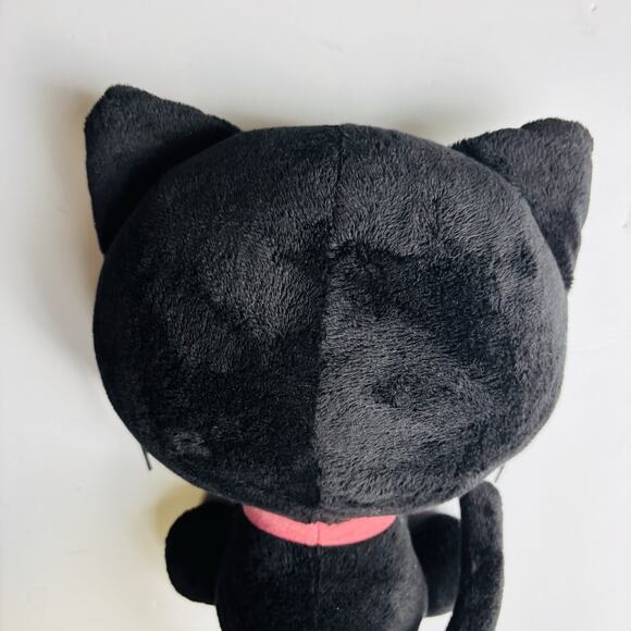 Sanrio Chococat Plush Hello Kitty Cat Pink Collar 2010 RARE - Picture 6 of 14